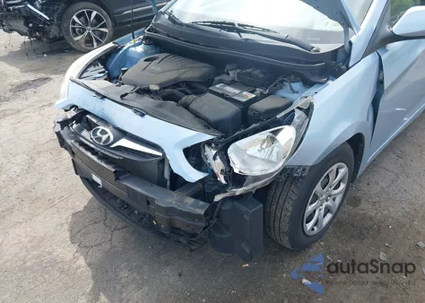 2014 Hyundai Accent Gls из США, поврежденный, VIN KMHCT4AE6EU645799